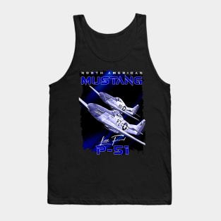 Mustang P51 Fighter Aircraft Tank Top